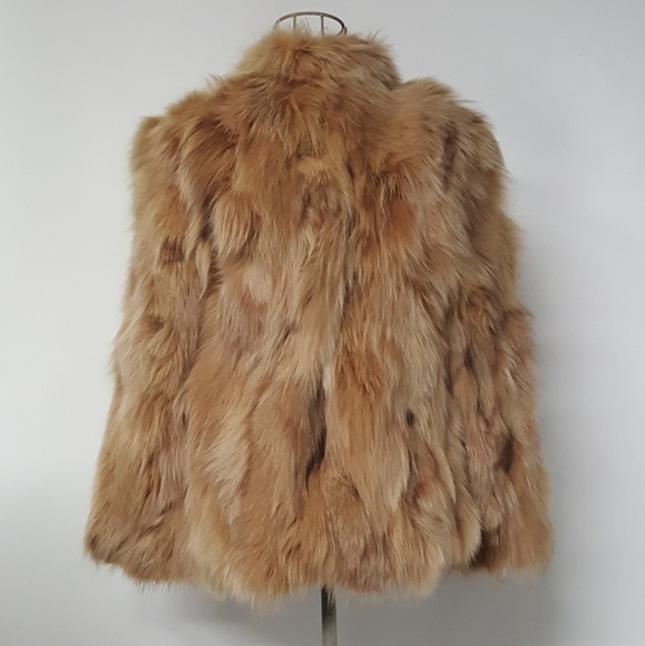 Dennis Basso Saks Fifth Aveneu Real Fox Fur Coat - Picture 2 of 5
